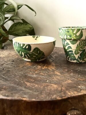 Decoupage Design Pots